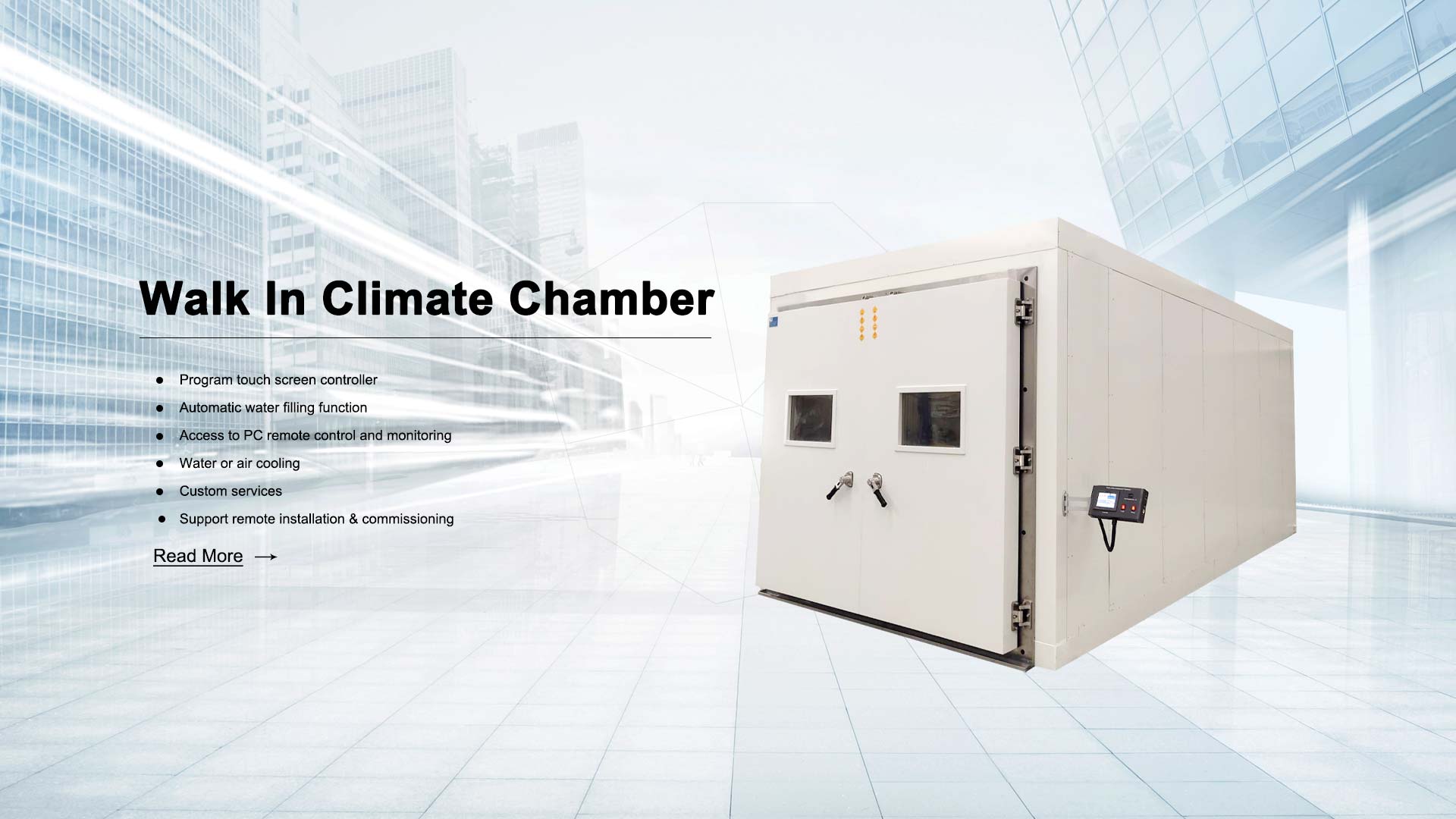 SFTYE Standardized Walk-in Climate Chamber Testing